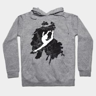 Gymnast Leap Silhouette Hoodie